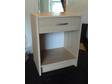 £15 - TWO BEDSIDE cabinets in light