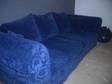 LARGE COMFI Sofa Royal Blue...Good Quality For Sale Is....