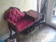 TELEPHONE SOFA telephone sofa in mahogany colour , very....