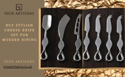 Buy Stylish Cheese Knife Set for Modern Dining | Inox Artisans