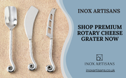 Shop Premium Rotary Cheese Grater Now – Inox Artisans 
